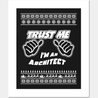 Trust Me, I’m an ARCHITECT – Merry Christmas Posters and Art